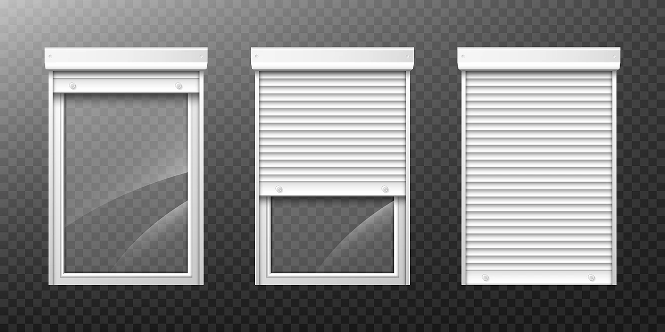 Roller shutters and external venetian blinds