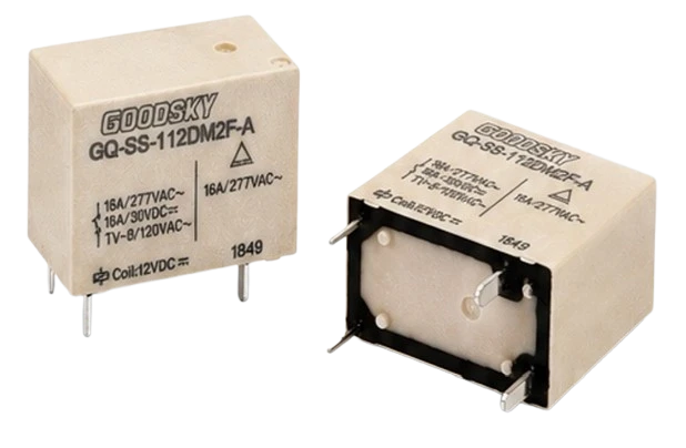 16 A DF2M relay. Note on the logo Goodsky: ECE acquired Goodsky and is now operating under ECE.