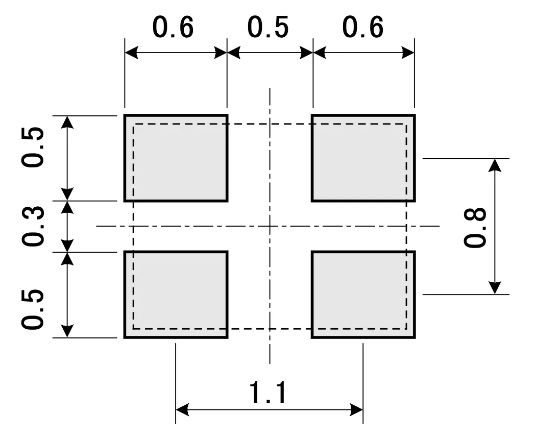 FCXO-07F PCB footprint