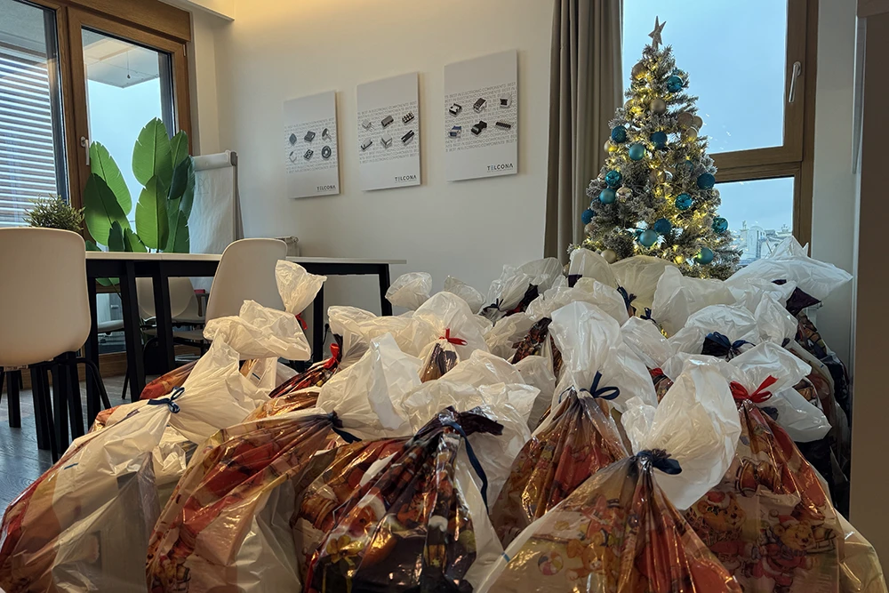 Eine Weihnachts- und Neujahrs-Geste von Herzen